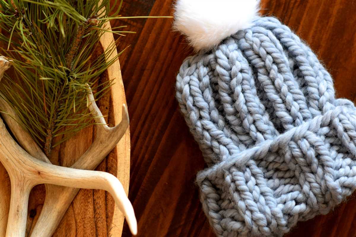 Easy chunky beanie knitting pattern