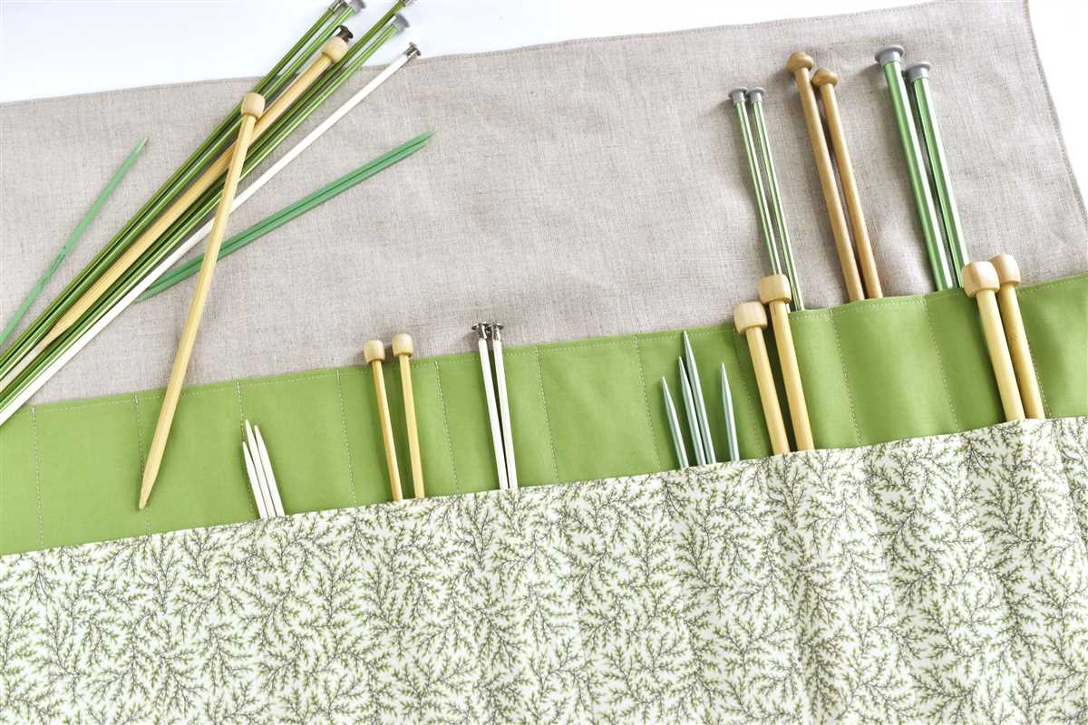 Knitting needle case pattern pdf