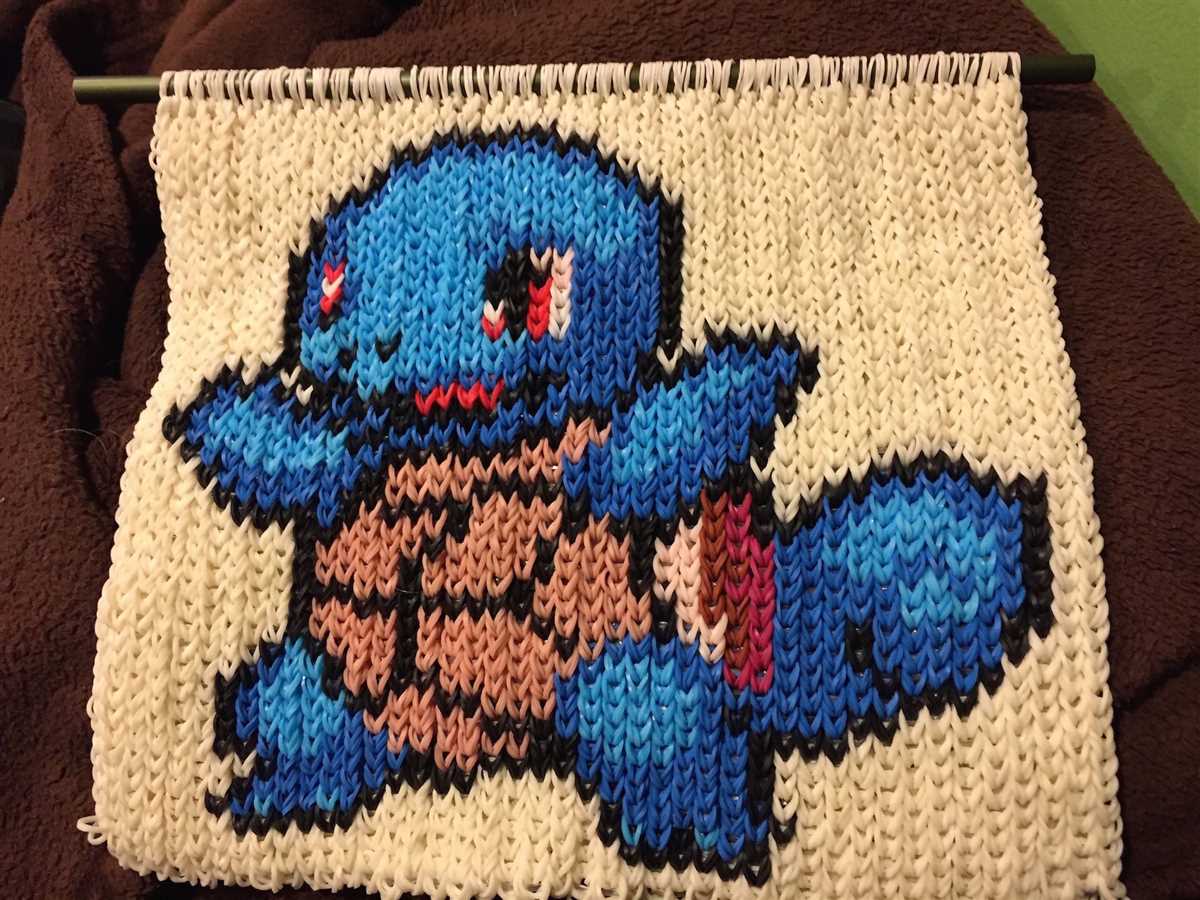 Squirtle knitting pattern