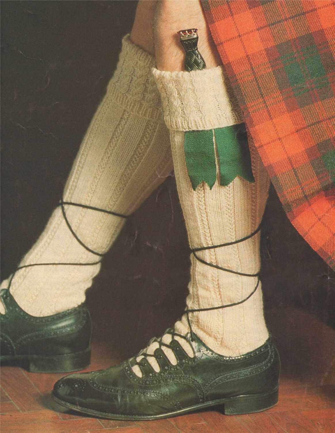 Kilt hose knitting pattern