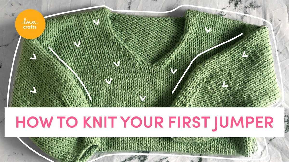 Easy knit sweater pattern straight needles