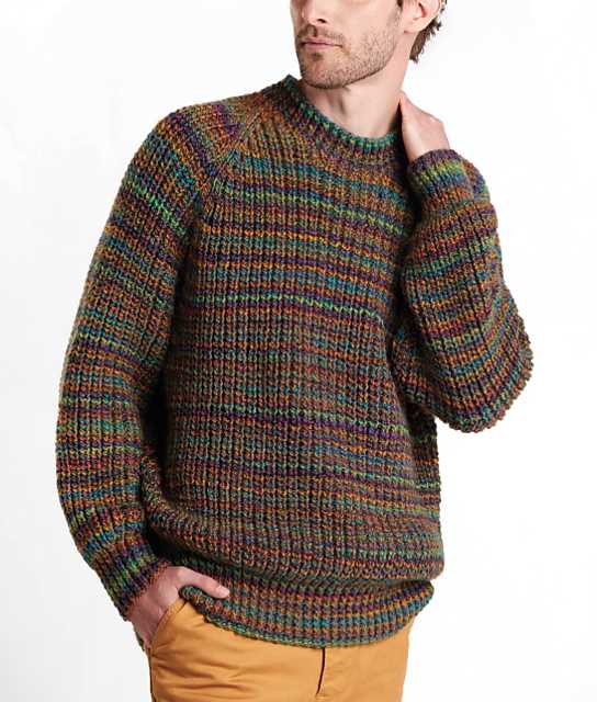 Mens jumper knitting pattern