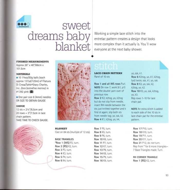 Knitting patterns using size 6 needles