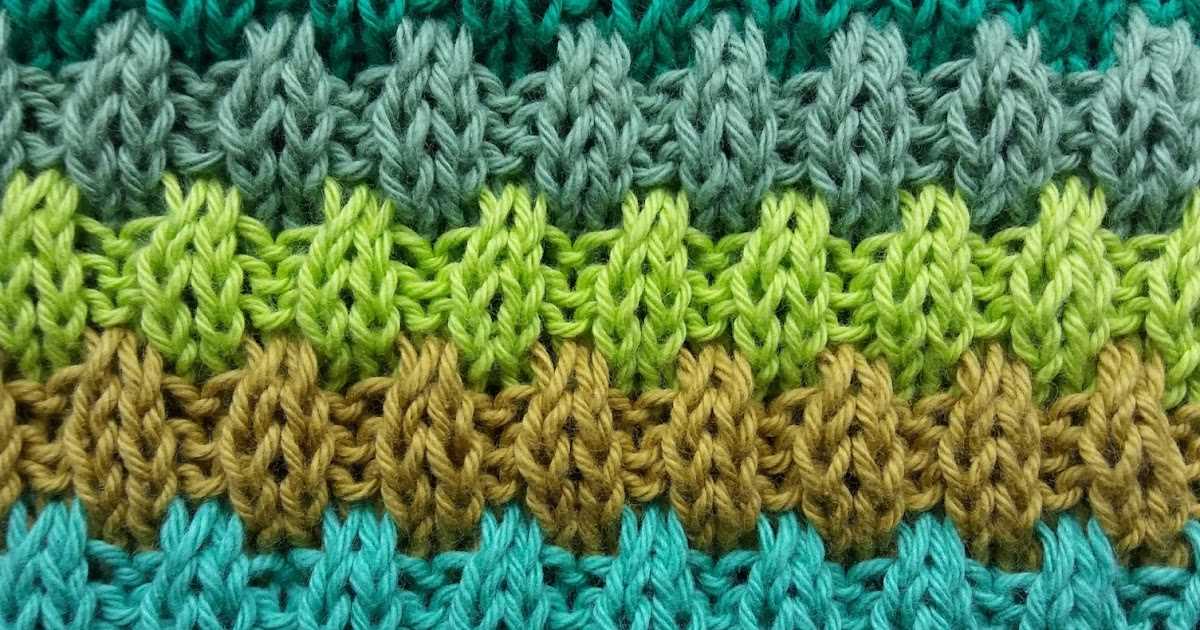 Dish cloth patterns knit