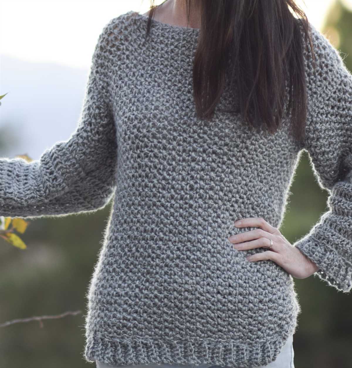 Free easy knit sweater patterns