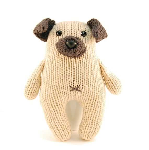 Pug knitting pattern