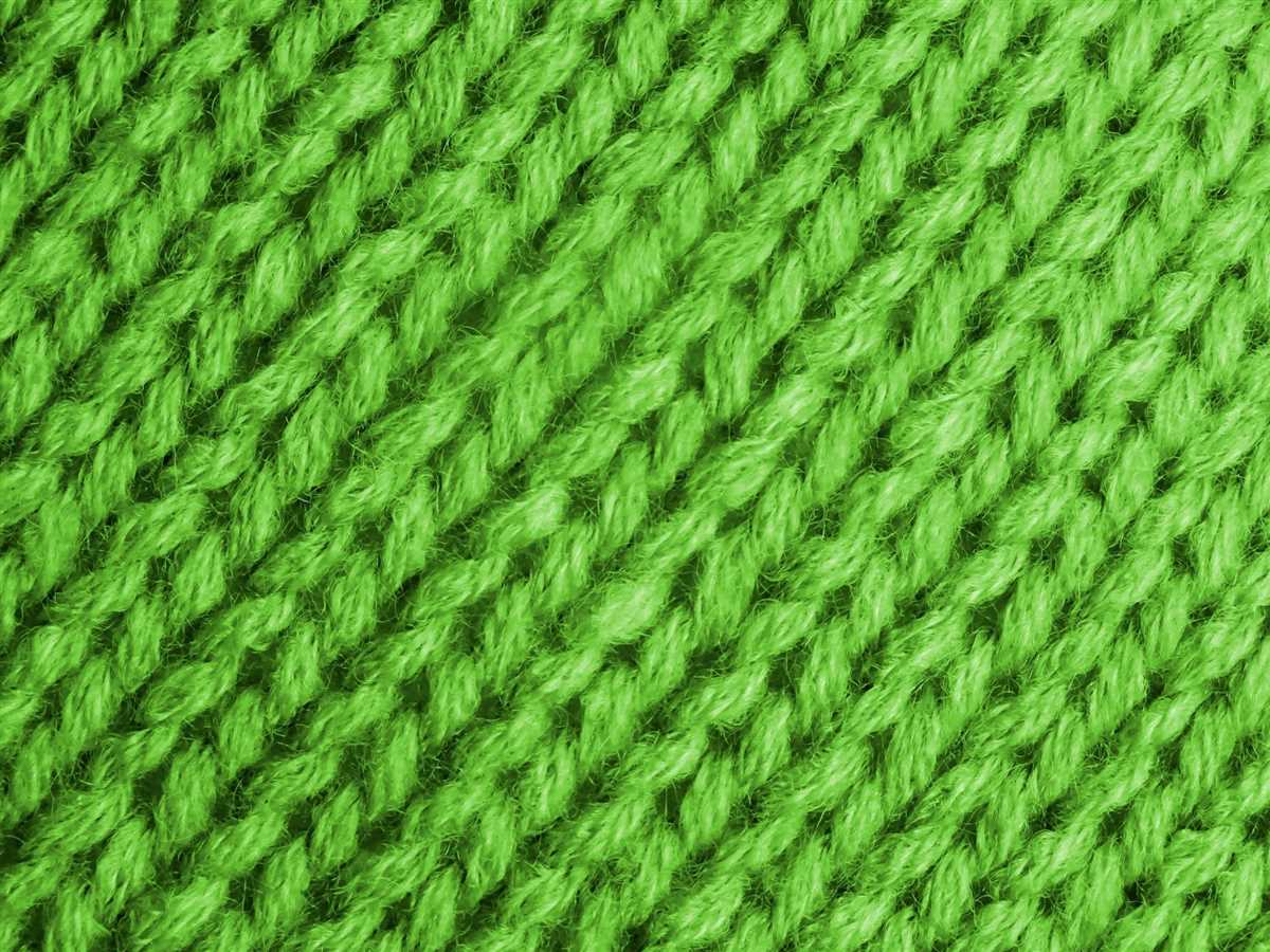 Knitting a picture pattern