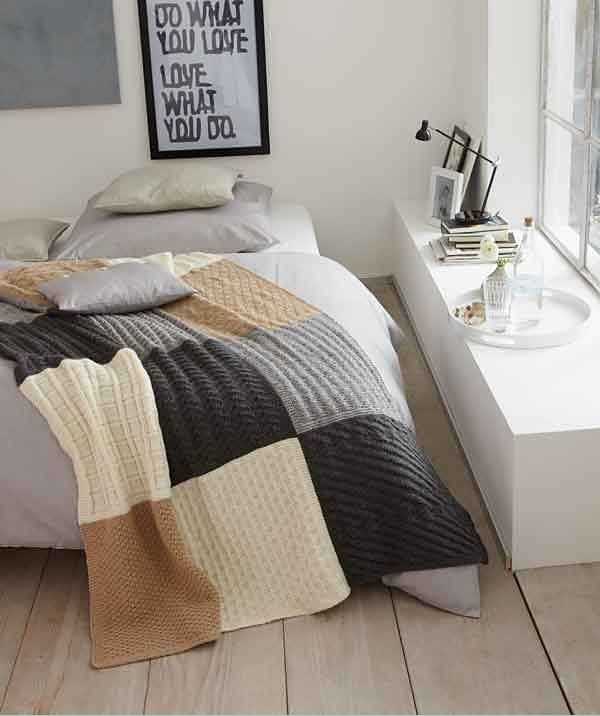 Knitted blankets and throws patterns free