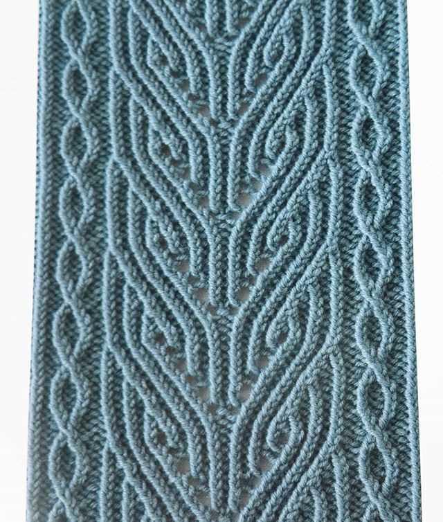 Knitting cable pattern