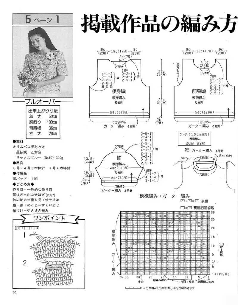 Easy knit pullover sweater pattern free