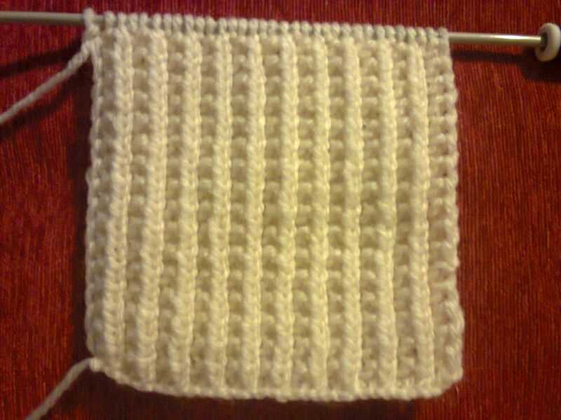 Reversible dishcloth knitting pattern