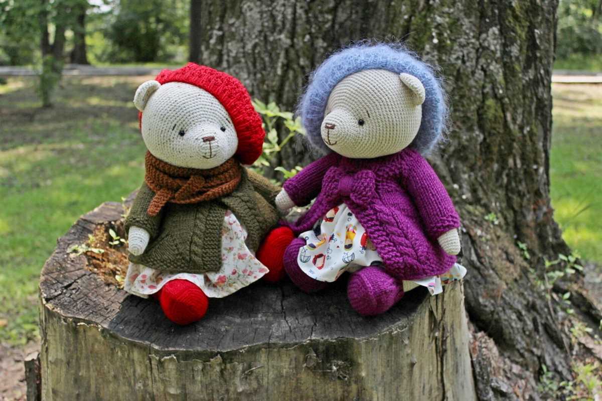 Knitted clothes for teddy bears patterns