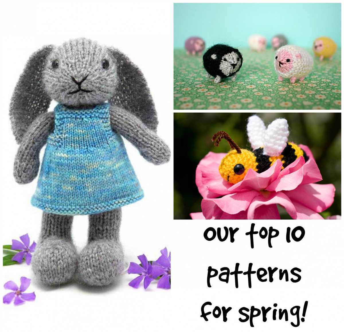 Free knitting patterns for childrens toys