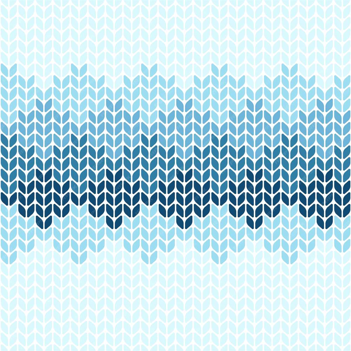 Vector knit pattern