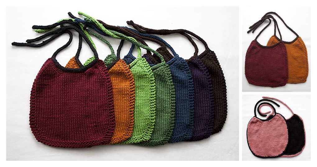 Knitted bib pattern free