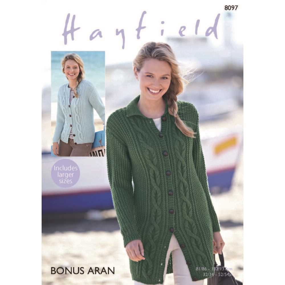 Hayfield bonus aran knitting patterns