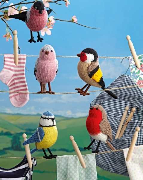 Simple knitted animal patterns