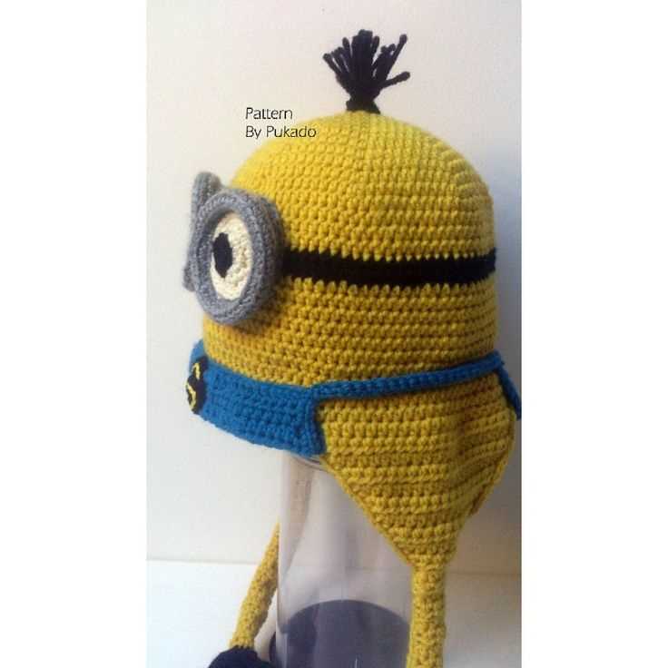 Loom knit minion hat pattern