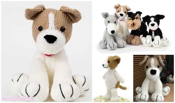 Knitting patterns for toy dogs free