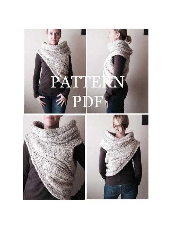 Katniss everdeen knitted cowl pattern