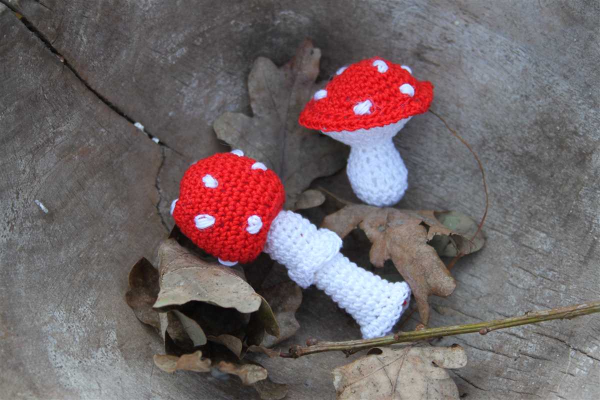 Mushroom knitting pattern free