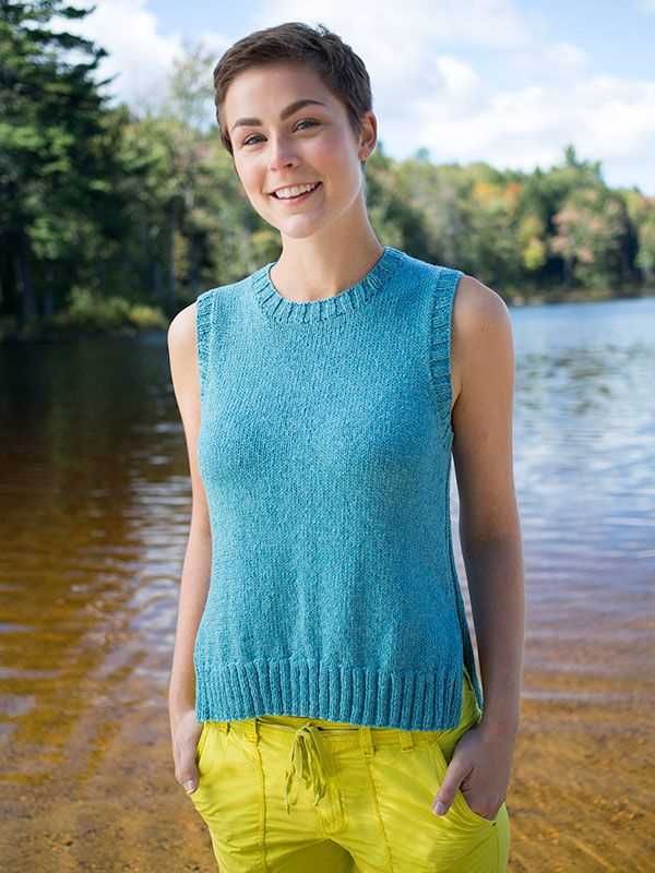 Stylish and Striking - Knit Your Own Summer Tank Tops Summer tank top knitting patterns