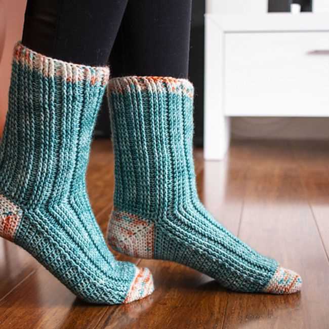 Knit boot socks pattern free