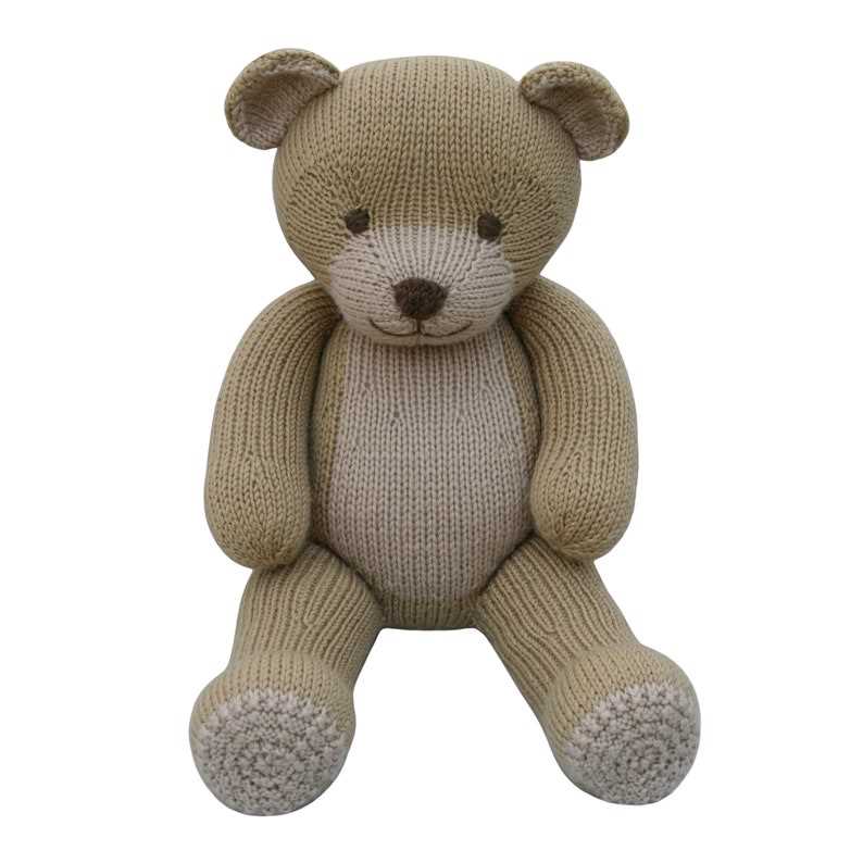 Bride and groom teddy bear knitting pattern