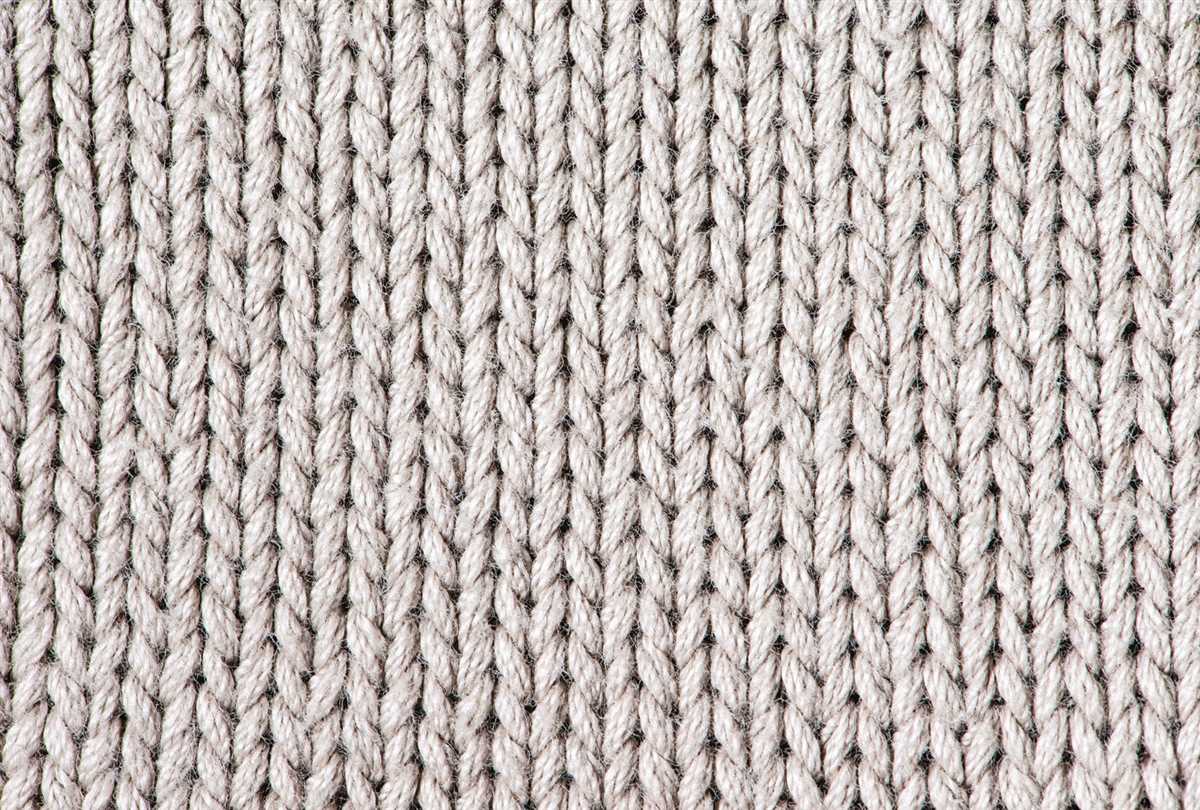 Patterns for knit fabric