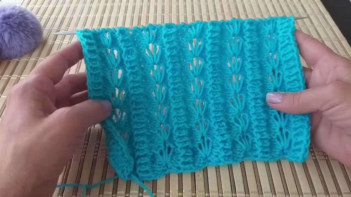Free snowdrop knitting pattern