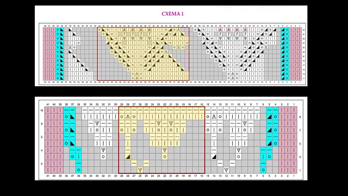 Crossover shawl knitting pattern