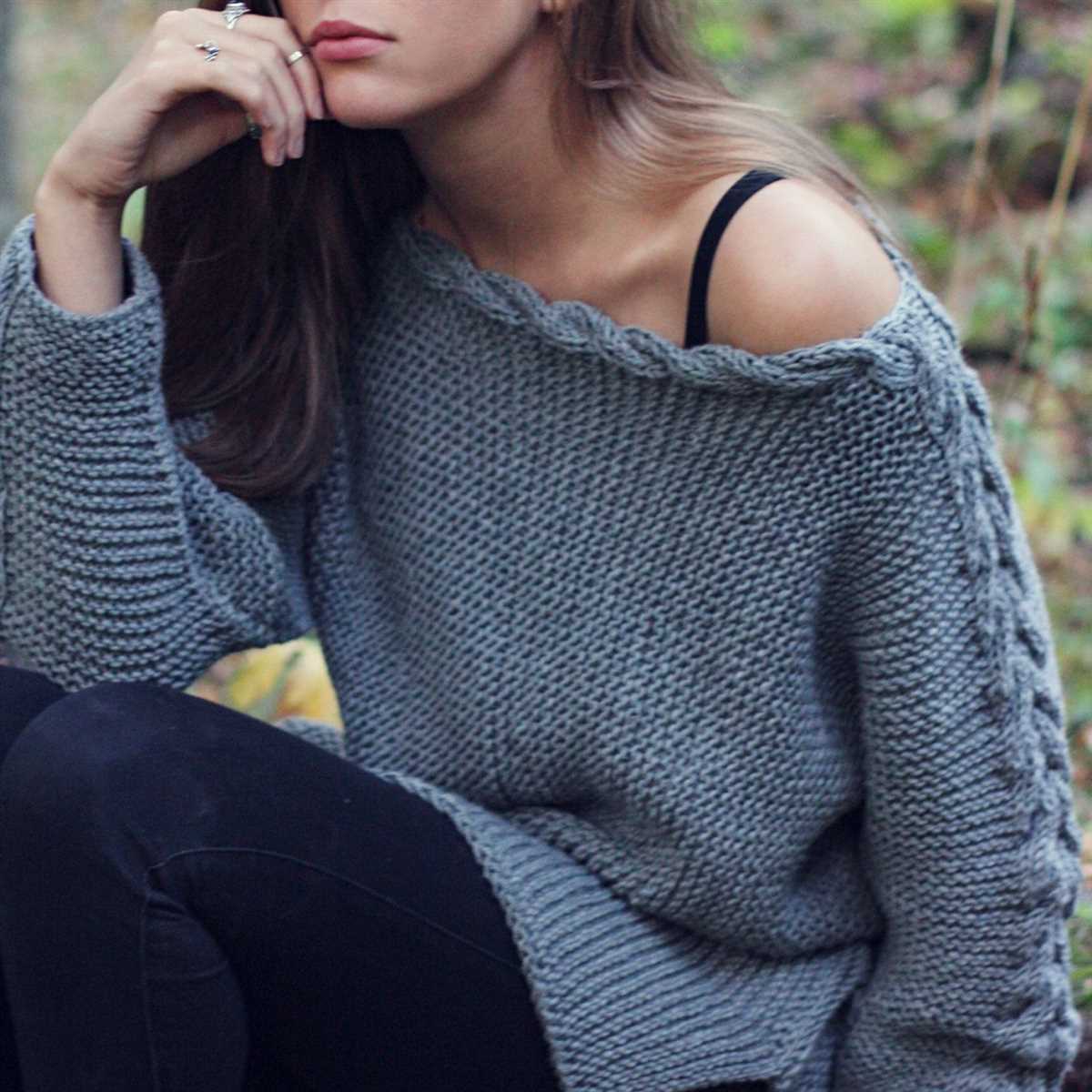 Easy first sweater knitting pattern