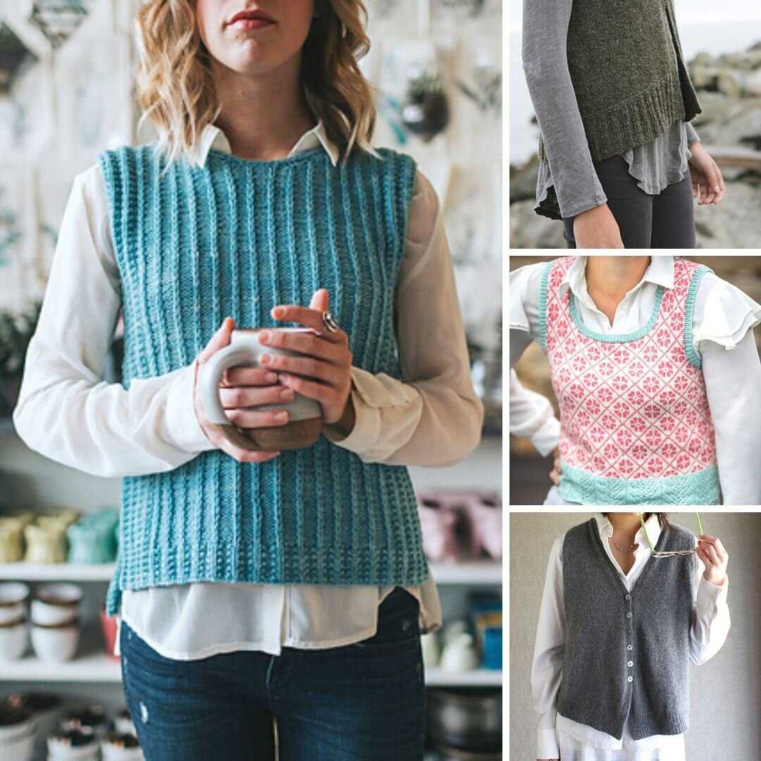 Women's knitted vest patterns