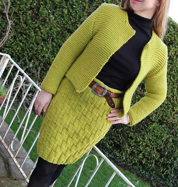 Chanel jacket knitting pattern