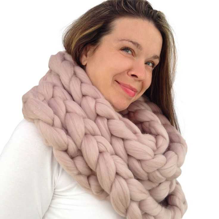 Easy chunky knit scarf pattern free