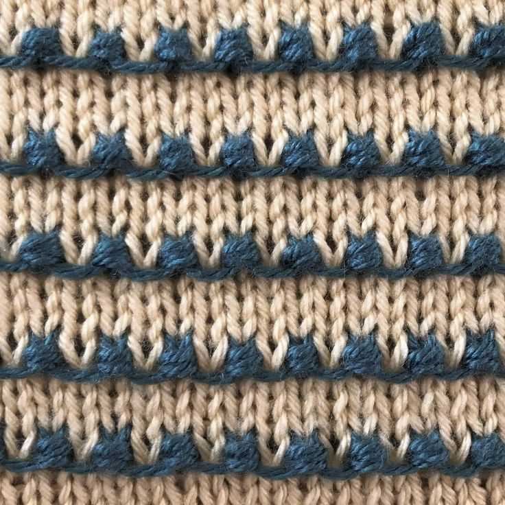 2 row lace knitting pattern