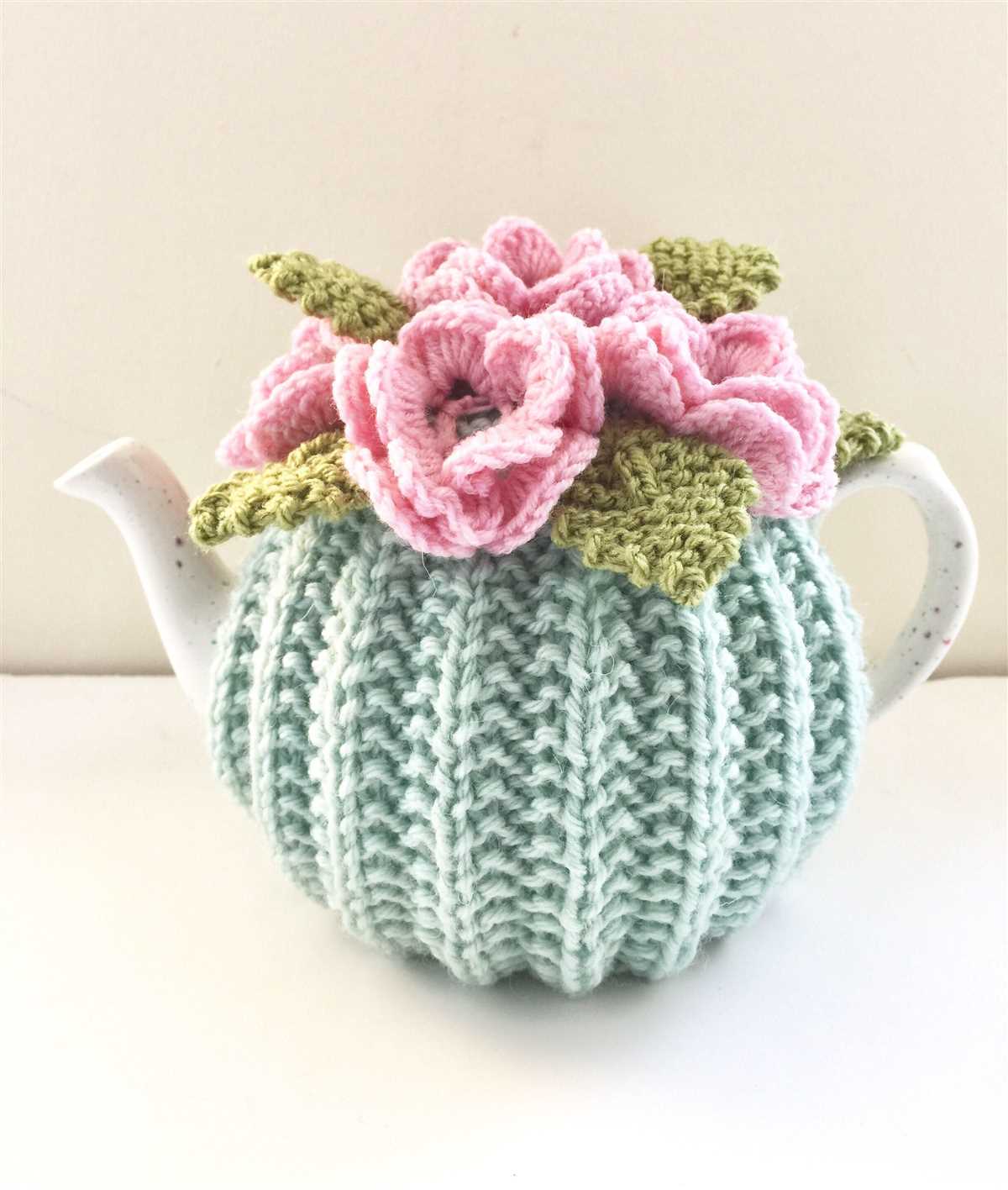 2 cup teapot cosy knitting pattern