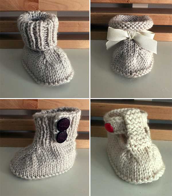 3 in 1 button boots knitting pattern