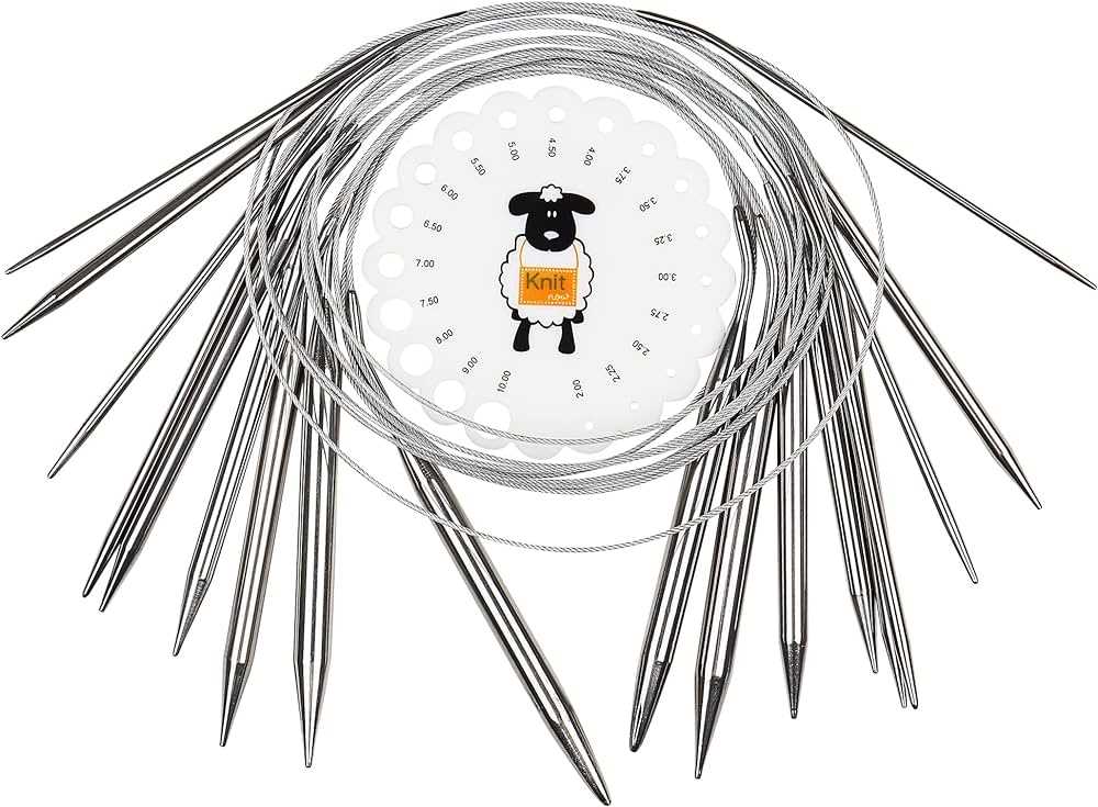 80cm circular knitting needles pattern