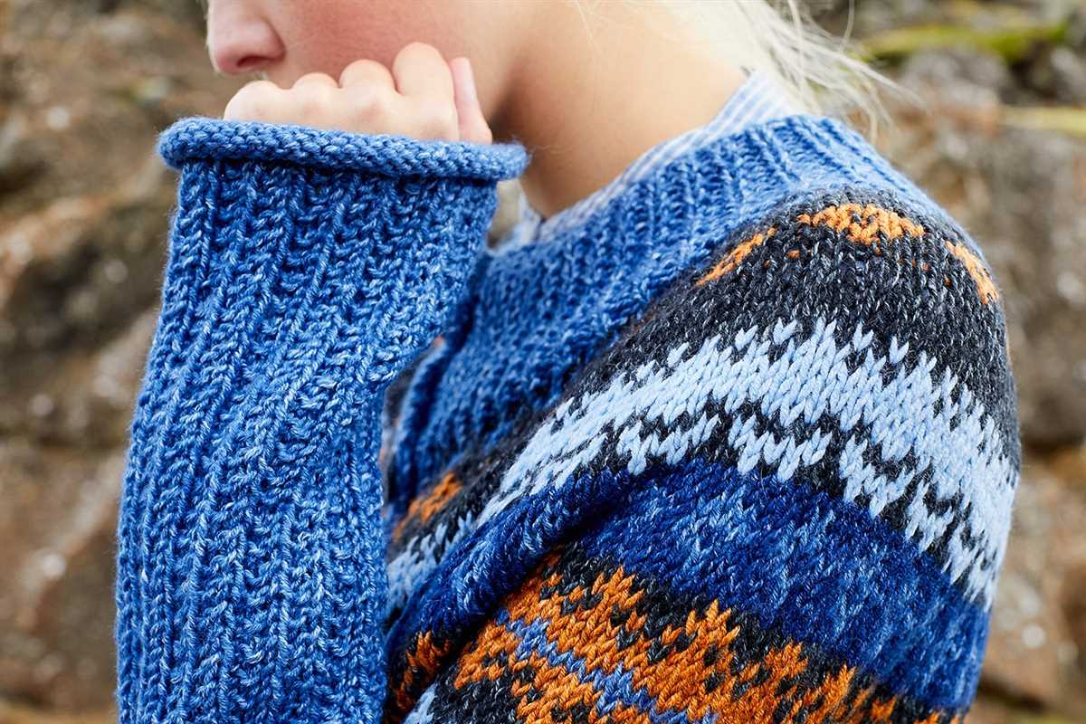 All in one knitted sweater pattern