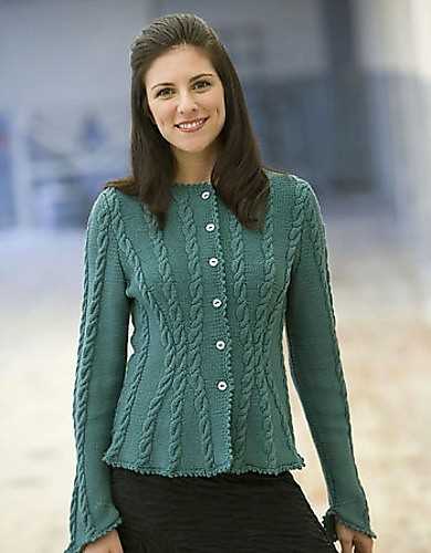 Aran wool cardigan knitting patterns