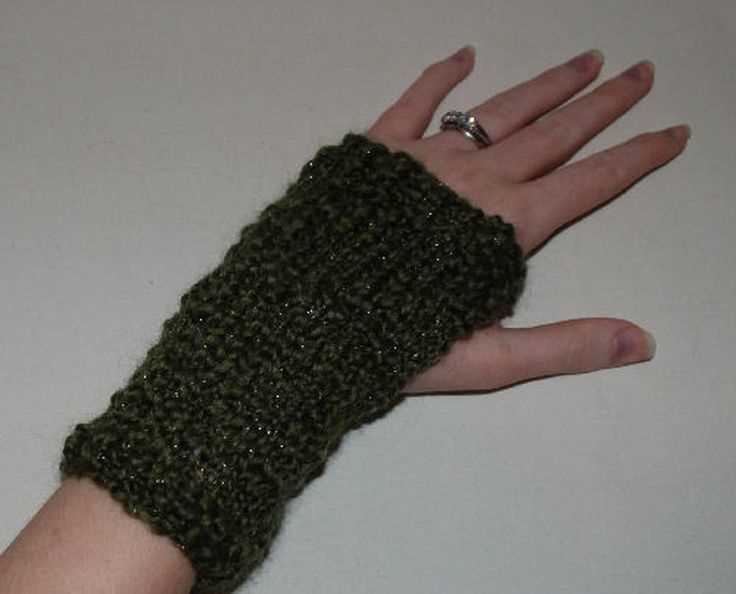 Arm warmers knitting pattern free