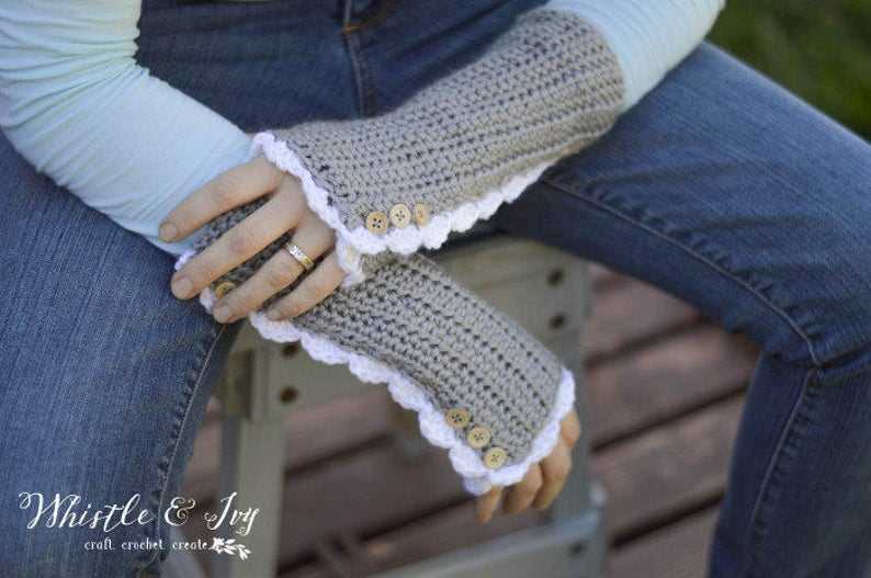 Arm warmers knitting pattern free