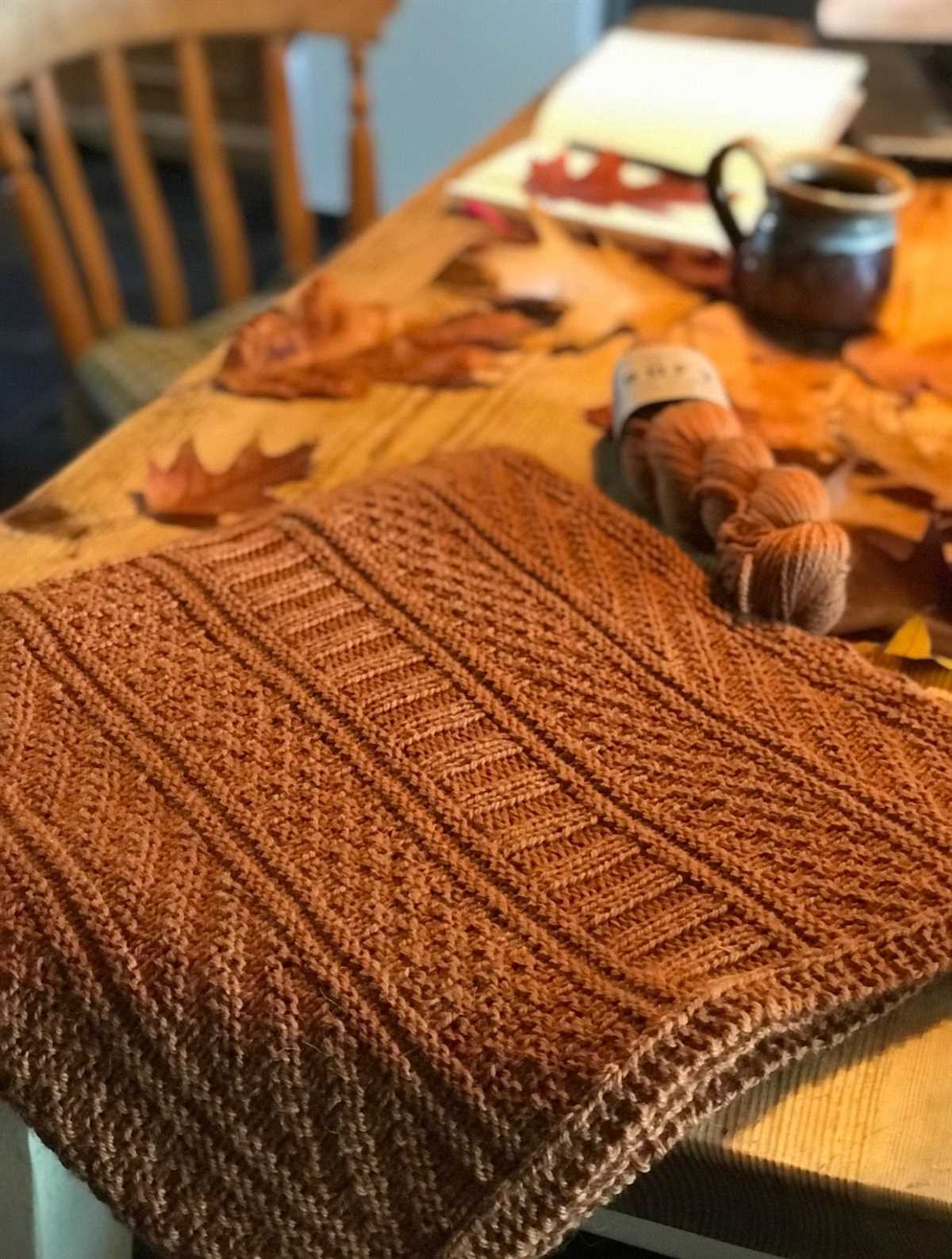 Autumn knitting patterns