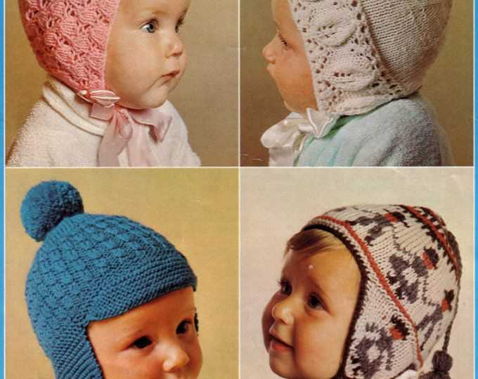 Aviator hat pattern knitting