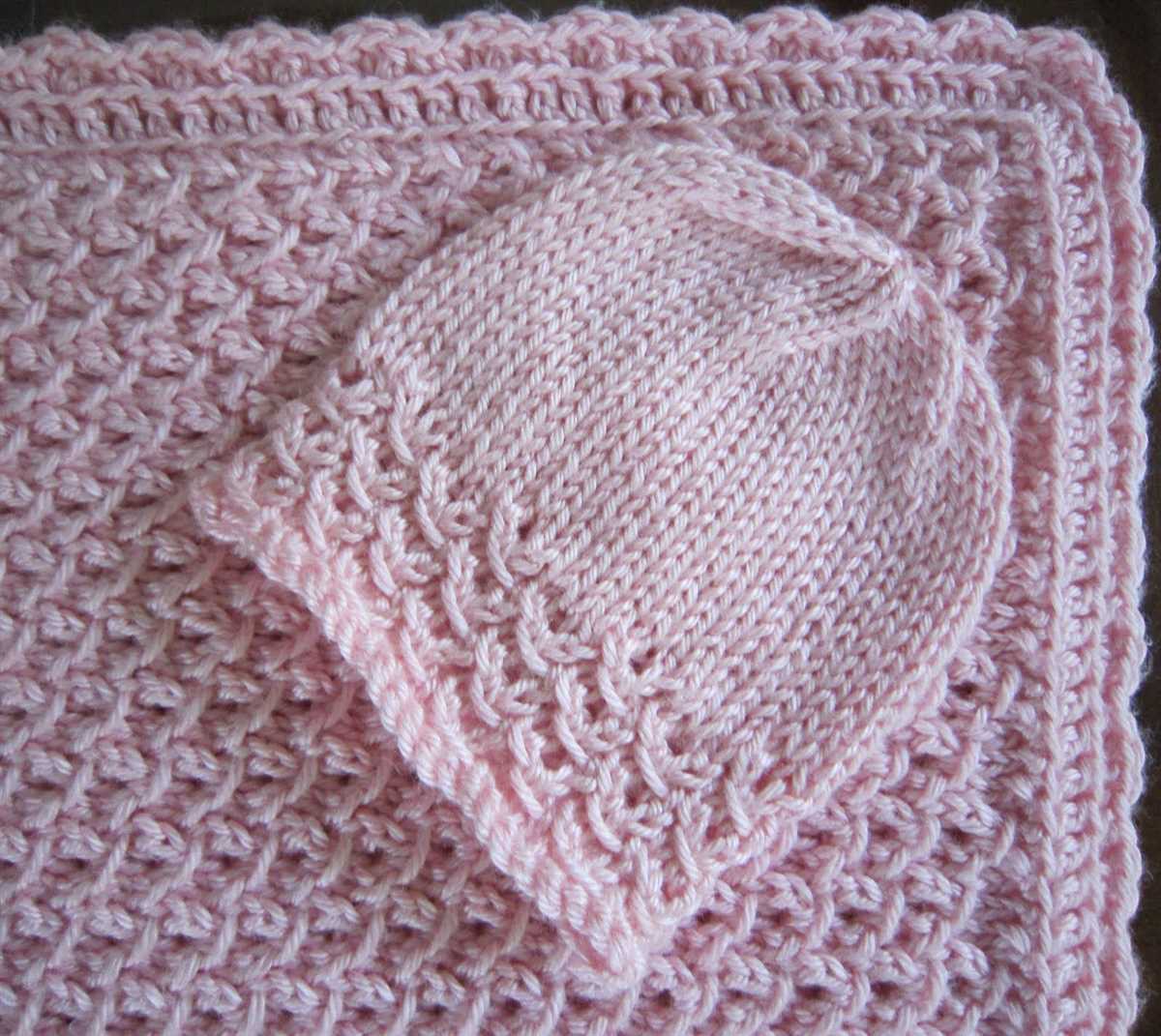 Baby blanket knit pattern free