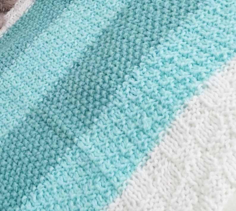 Baby blanket knit pattern easy
