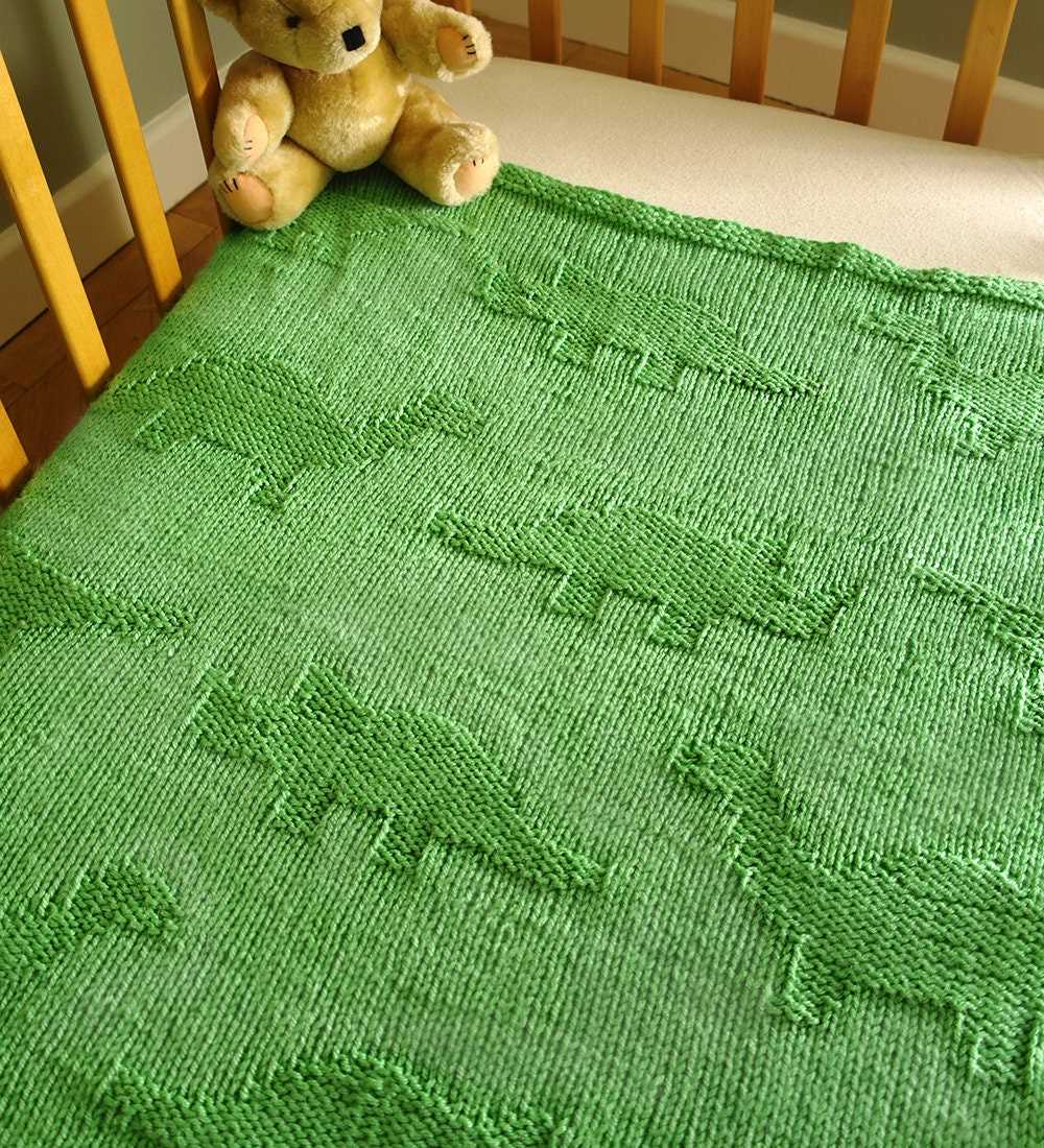 Baby blanket knit pattern easy
