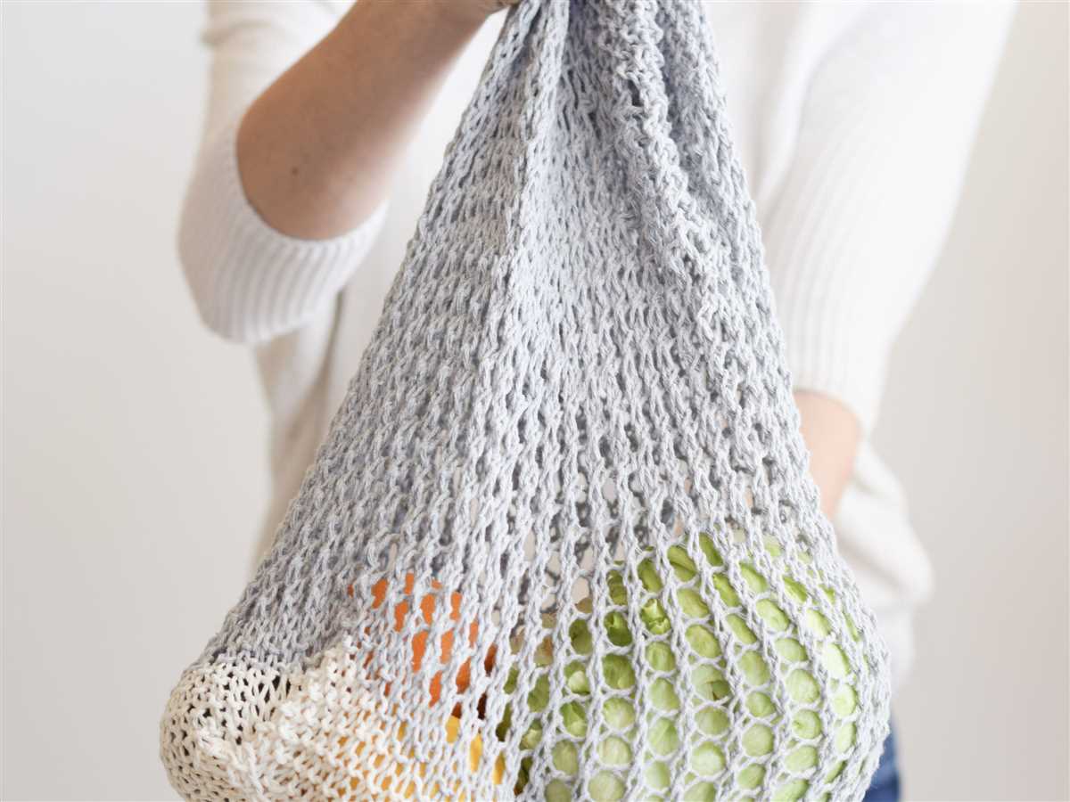 Bag knitting patterns for beginners