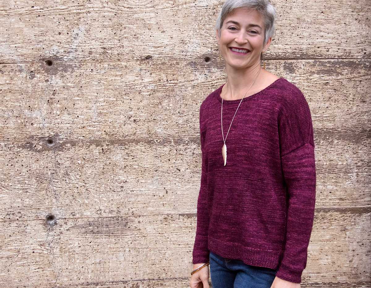 Ballet wrap sweater knitting pattern